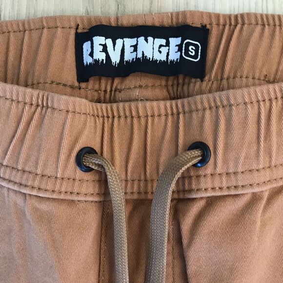 Revenge Men’s Stretch Twill Jogger, size S by XS Apparel, burnt orange, nwt - Picture 3 of 14